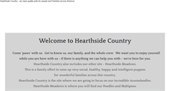 Desktop Screenshot of hearthsidecountry.com